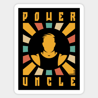 Power Uncle (Rays / 4C) Magnet